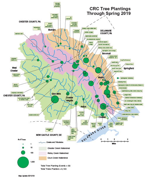 crc tree planting map