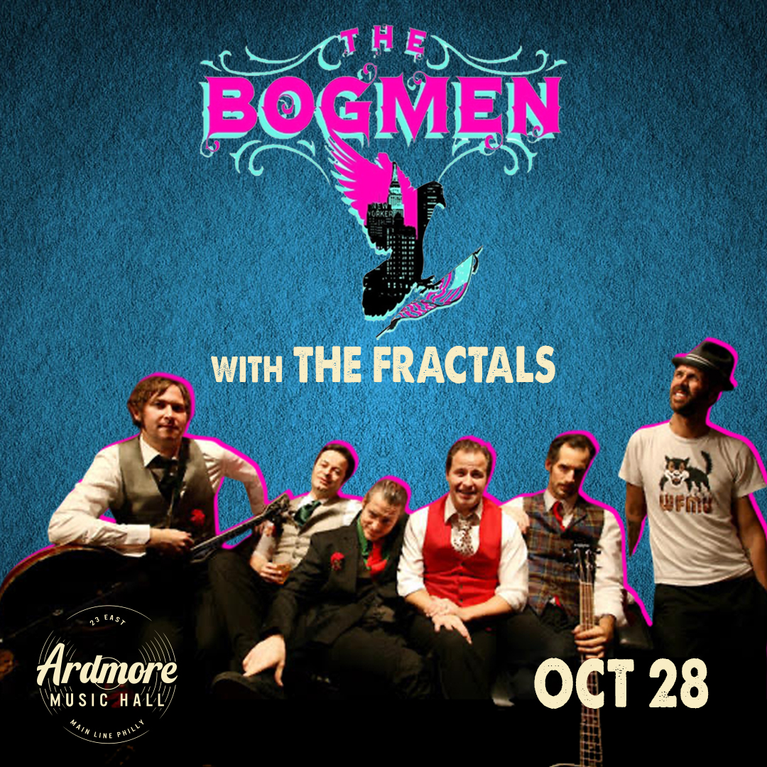 The Bogmen with the Fractals (Image: Band, Ardmore Logo) OCT 28